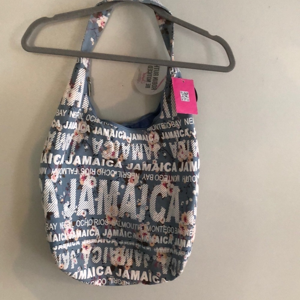 🇯🇲 Jamaica Tote Bag  With Zipper Robin Ruth